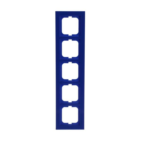 BUSCH-JAEGER - Abdeckrahmen 5-fach blau - Busch-axcent