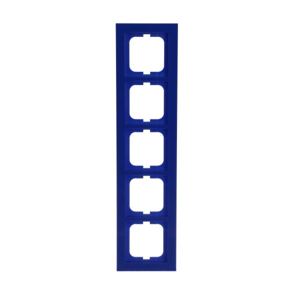 BUSCH-JAEGER - Abdeckrahmen 5-fach blau - Busch-axcent