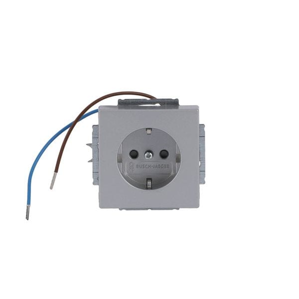 BUSCH-JAEGER - Busch-steplight SCHUKO Safety+ Nachtorientierungslicht alusilber - Plattform 63