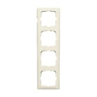 BUSCH-JAEGER - Abdeckrahmen 4-fach weiß - Busch-Duro 2000 SI Linear