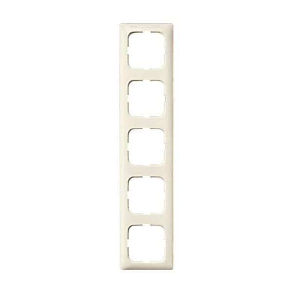 BUSCH-JAEGER - Abdeckrahmen 5-fach weiß - Busch-Duro 2000 SI Linear