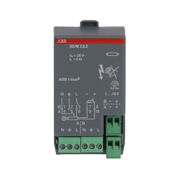 ABB - SD/M2.6.2 Schalt-/Dimmaktormodul, 2fach, 6 AX