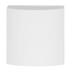 BUSCH-JAEGER - Zwischenring mit Klappdeckel TAE-Einsätze 50x50mm studioweiß matt - Plattform 63