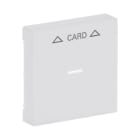 BUSCH-JAEGER - Zentralscheibe mit Aufdruck Card für Schalter/Taster studiow matt Plattform 63