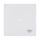 BUSCH-JAEGER - Wippe mit Aufdruck Licht mit transparenter Kalotte studiow matt - Plattform 63