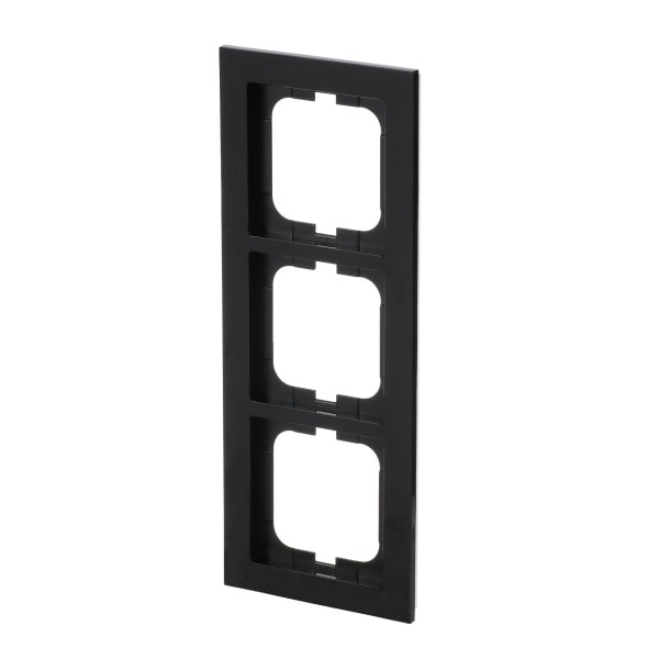 BUSCH-JAEGER - Abdeckrahmen 3-fach schwarz - Busch-axcent