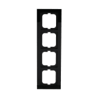 BUSCH-JAEGER - Abdeckrahmen 4-fach schwarz - Busch-axcent