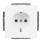 BUSCH-JAEGER - SCHUKO Steckdosen-Einsatz Safety+ studioweiß matt - Plattform 63