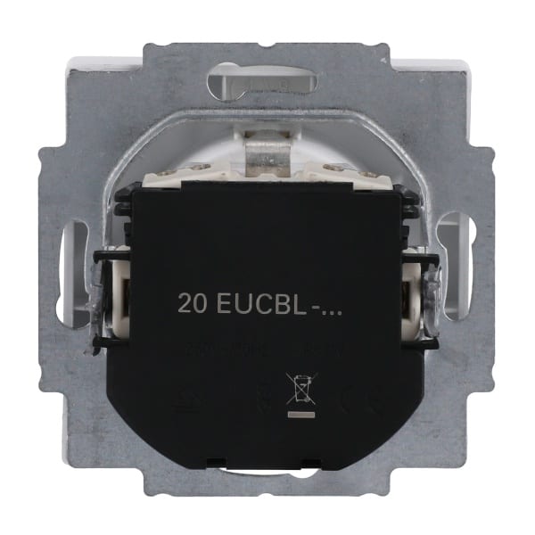 BUSCH-JAEGER - SCHUKO Steckdosen-Einsatz Safety+ mit Kontrolllicht studiow matt - Plattform 63