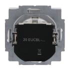 BUSCH-JAEGER - SCHUKO Steckdosen-Einsatz Safety+ mit Kontrolllicht studiow matt - Plattform 63