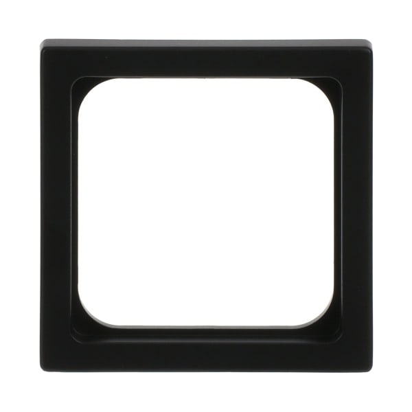 BUSCH-JAEGER - Zwischenring Telekommunikationseinsätze 50 x 50 mm schwarz matt - Plattform 63