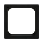 BUSCH-JAEGER - Zwischenring Telekommunikationseinsätze 50 x 50 mm schwarz matt - Plattform 63