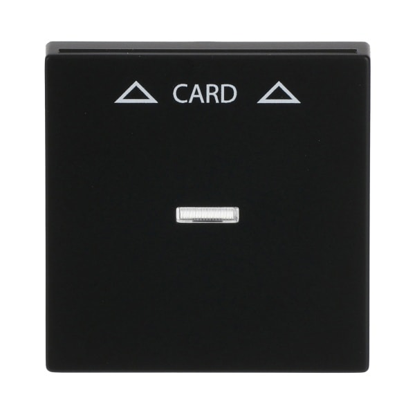 BUSCH-JAEGER - Zentralscheibe mit Aufdruck Pfeile CARD schwarz matt - Plattform 63