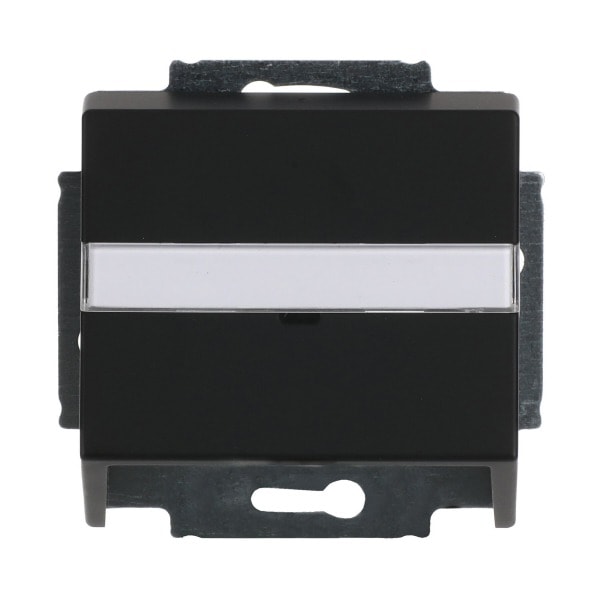BUSCH-JAEGER - Zentralscheibe Kommunikations-Steckverbinder schwarz matt - Plattform 63