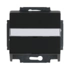 BUSCH-JAEGER - Zentralscheibe Kommunikations-Steckverbinder schwarz matt - Plattform 63