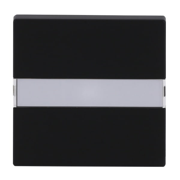 BUSCH-JAEGER - Wippe mit Beschriftungsfeld schwarz matt - Plattform 63