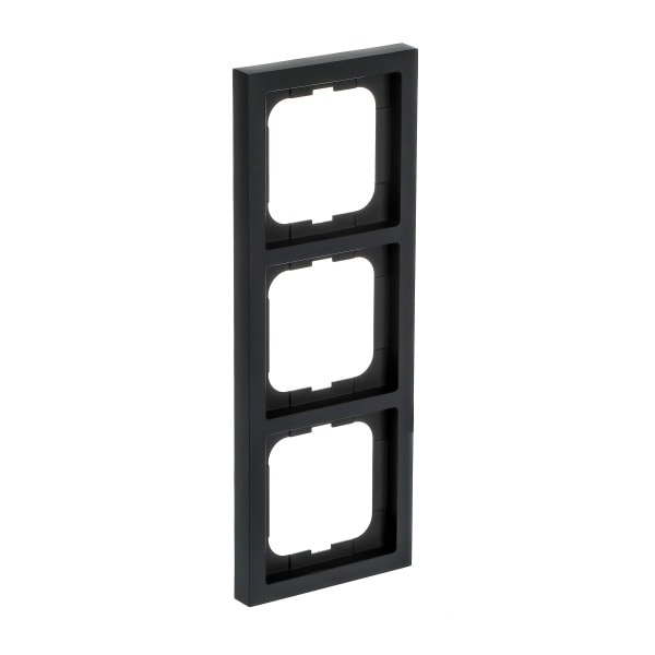 BUSCH-JAEGER - Abdeckrahmen 3-fach schwarz matt - future linear