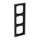 BUSCH-JAEGER - Abdeckrahmen 3-fach schwarz matt - future linear