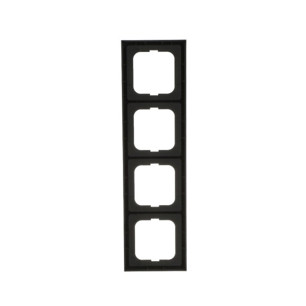 BUSCH-JAEGER - Abdeckrahmen 4-fach schwarz matt - future linear