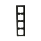 BUSCH-JAEGER - Abdeckrahmen 4-fach schwarz matt - future linear