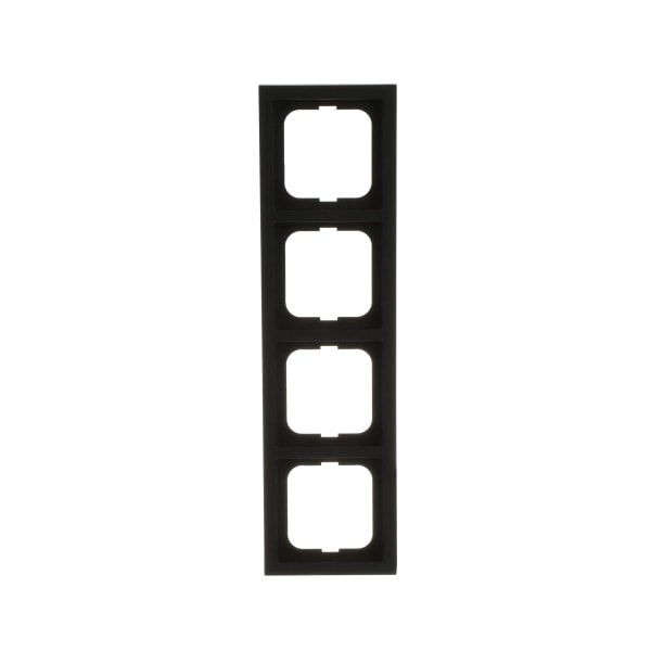 BUSCH-JAEGER - Abdeckrahmen 4-fach schwarz matt - future linear