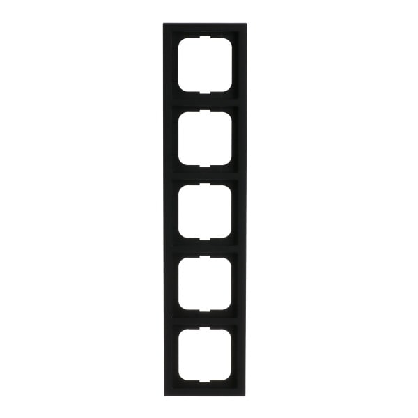BUSCH-JAEGER - Abdeckrahmen 5-fach schwarz matt - future linear