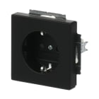 BUSCH-JAEGER - SCHUKO Steckdosen-Einsatz Safety+ schwarz matt - Plattform 63