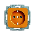 BUSCH-JAEGER - SCHUKO Steckdosen-Einsatz Safety+ orange - Reflex SI