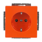 BUSCH-JAEGER - SCHUKO Steckdosen-Einsatz Safety+ orange - Plattform 63