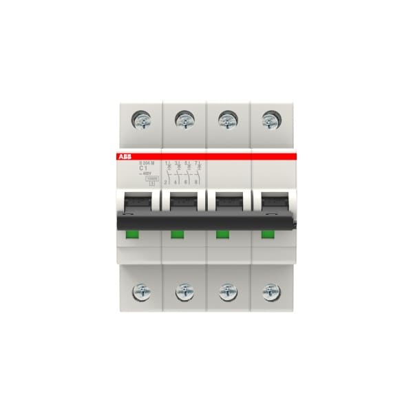 ABB - Leitungsschutzschalter 4-polig Charakteristik C Bemessungsstrom 1A 10kA