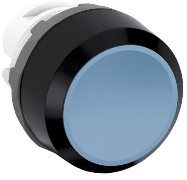 ABB - MP2-10L Druckt-Bedienelem.rast.flach blau, flach-verrastend, Frontring