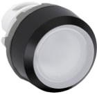 ABB - MP1-11W Leuchtdrucktaster-Vorsatz weiss, flach-tastend, Frontring