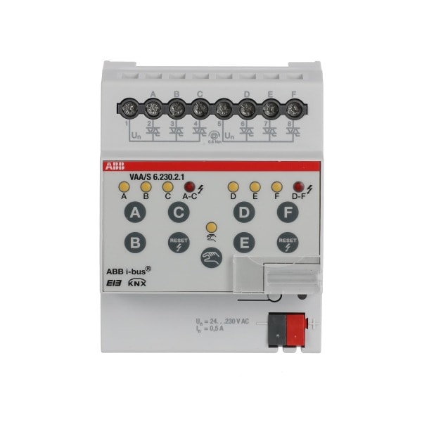 ABB - VAA/S6.230.2.1 Ventilantrieb-Aktor, 6fach, 230 V, REG