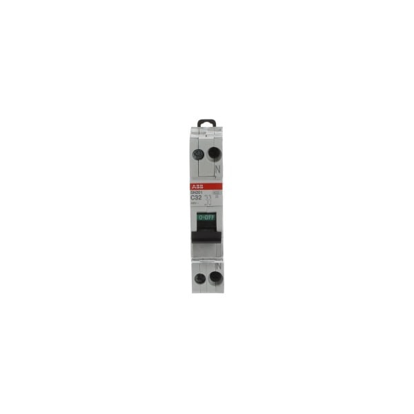 ABB - Leitungsschutzschalter Schmalbau 1+N-polig Charakteristik C 32A 6kA