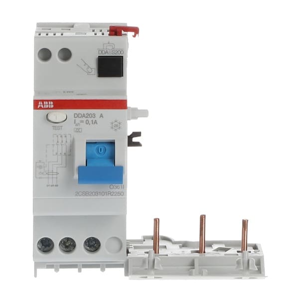 ABB - Residual Current Device Block DDA200 - 3P - Typ A - 30 mA - 63 A