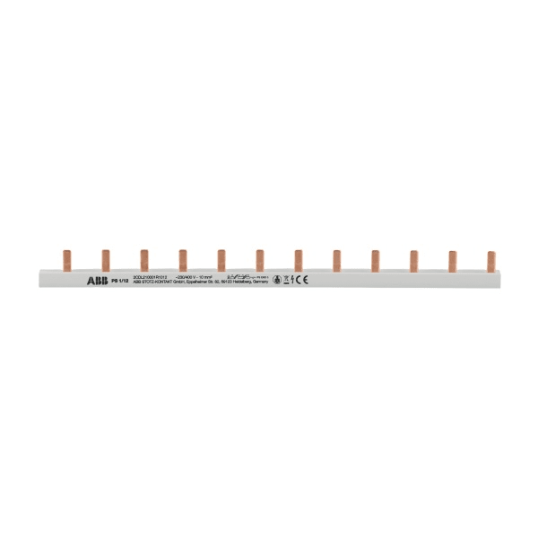 ABB - Phasenschiene 1-phasig,12 Pins,10 mm² 1Ph.,12Pins,10qmm