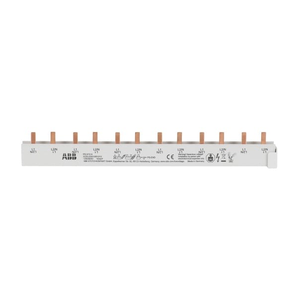 ABB - Phasenschiene 2-phasig,12 Pins,10 mm² 2Ph.,12Pins,10qmm