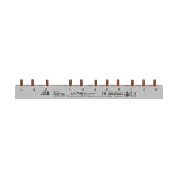 ABB - Phasenschiene 3-phasig,12 Pins,10 mm²,für FI 3Ph.,12Pins,10qmm,für FI