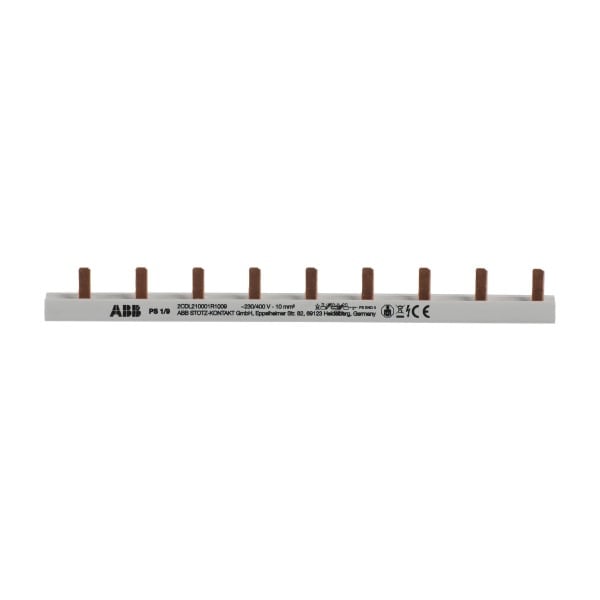 ABB - Phasenschiene 1-phasig,9 Pins,10 mm² 1Ph.,9Pins,10qmm