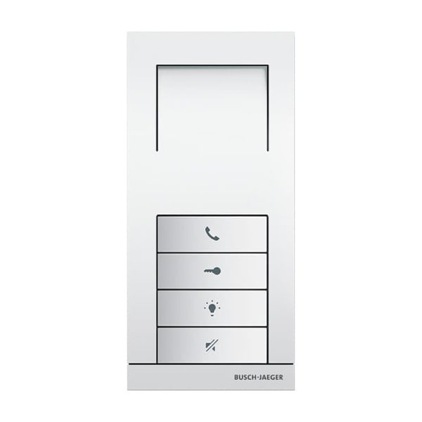 BUSCH-JAEGER - Innenstation Audio alusilber - Busch-Welcome 2-Draht
