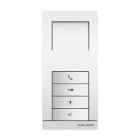 BUSCH-JAEGER - Innenstation Audio alusilber - Busch-Welcome 2-Draht