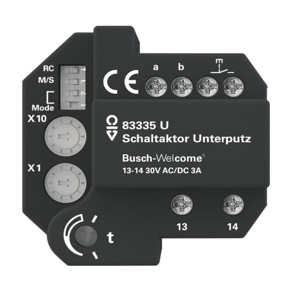 BUSCH-JAEGER - Schaltaktor Unterputz - Busch-Welcome 2-Draht