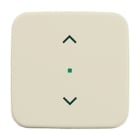 BUSCH-JAEGER - Wippe 1-fach für flex f@h KNX mit Symbol Pfeile weiß - Duro 2000 SI