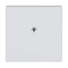 BUSCH-JAEGER - Wippe 1-fach für flex f@h KNX mit Symbol Licht alusilber - Plattform 63