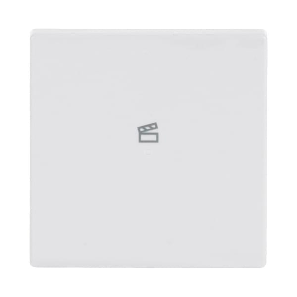 BUSCH-JAEGER - Wippe 1-fach für flex f@h KNX mit Symbol Szene studioweiß - Plattform 63