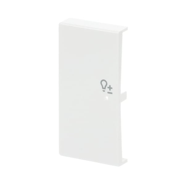 BUSCH-JAEGER - Wippe 2-fach links für flex f@h KNX mit Symbol Dimmen studioweiß- Plattform 63