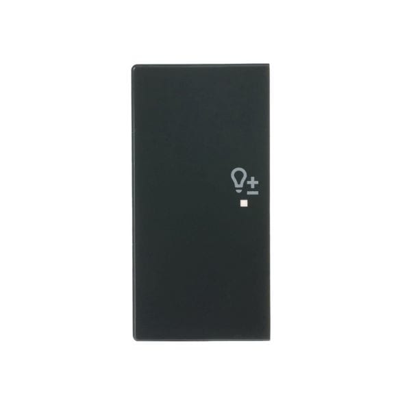 BUSCH-JAEGER - Wippe 2-fach links für flex f@h KNX mit Symbol Dimmen anthrazit - Plattform 63