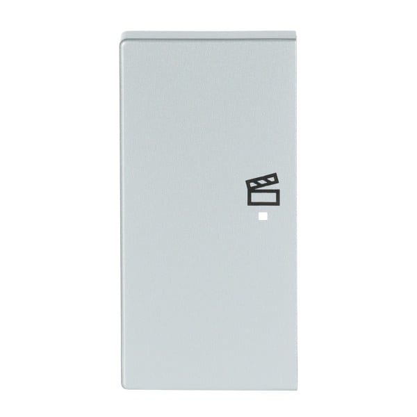 BUSCH-JAEGER - Wippe 2-fach links für flex f@h KNX mit Symbol Szene alusilber - Plattform 63