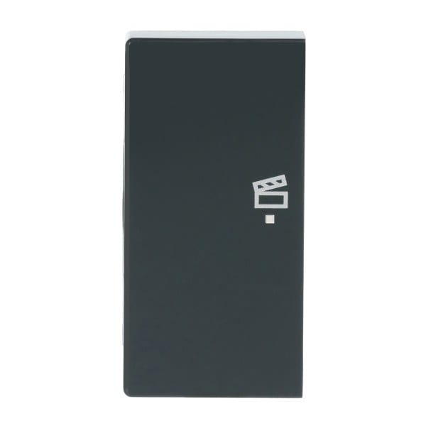 BUSCH-JAEGER - Wippe 2-fach links für flex f@h KNX mit Symbol Szene anthrazit - Plattform 63
