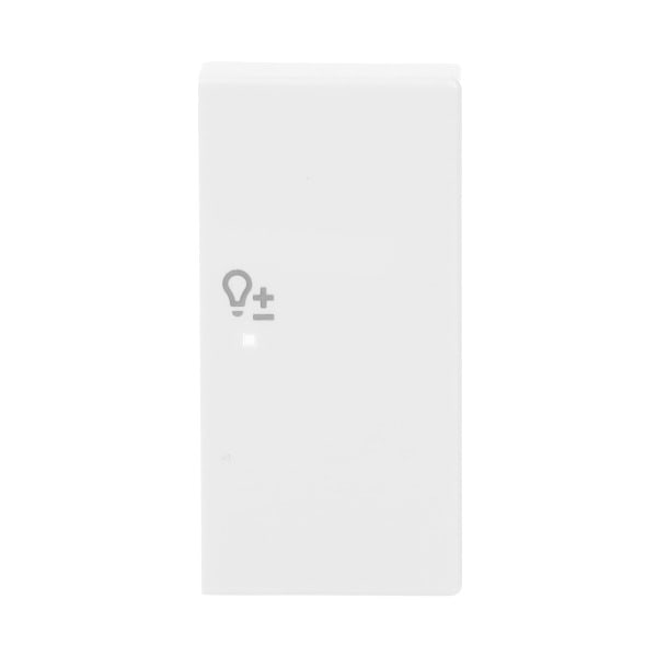 BUSCH-JAEGER - Wippe 2-fach rechts mit Symbol Dimmer Symbol Dimmen studioweiß - Plattform 63
